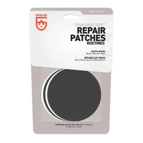 Gear Aid Tenacious Tape Repair Patches Black & Clear 3"