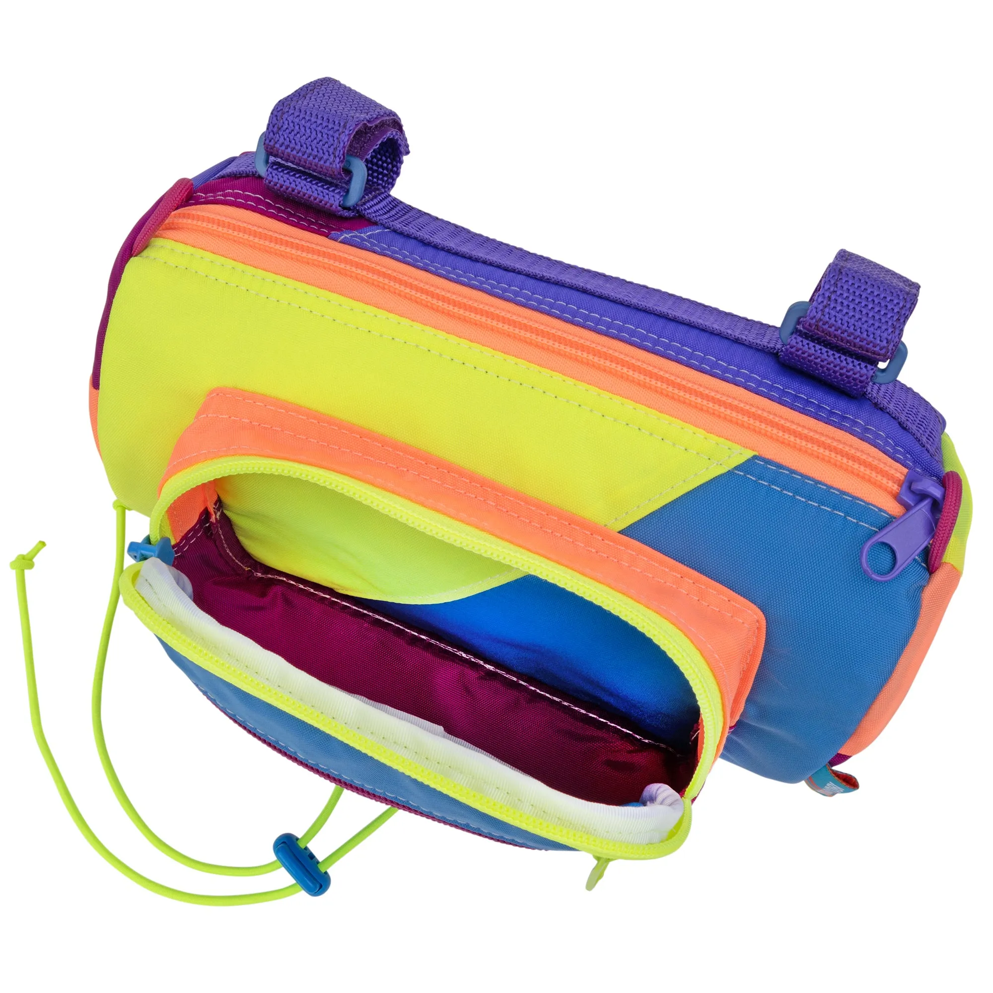 Glow Spiral Bike Barrel Bag