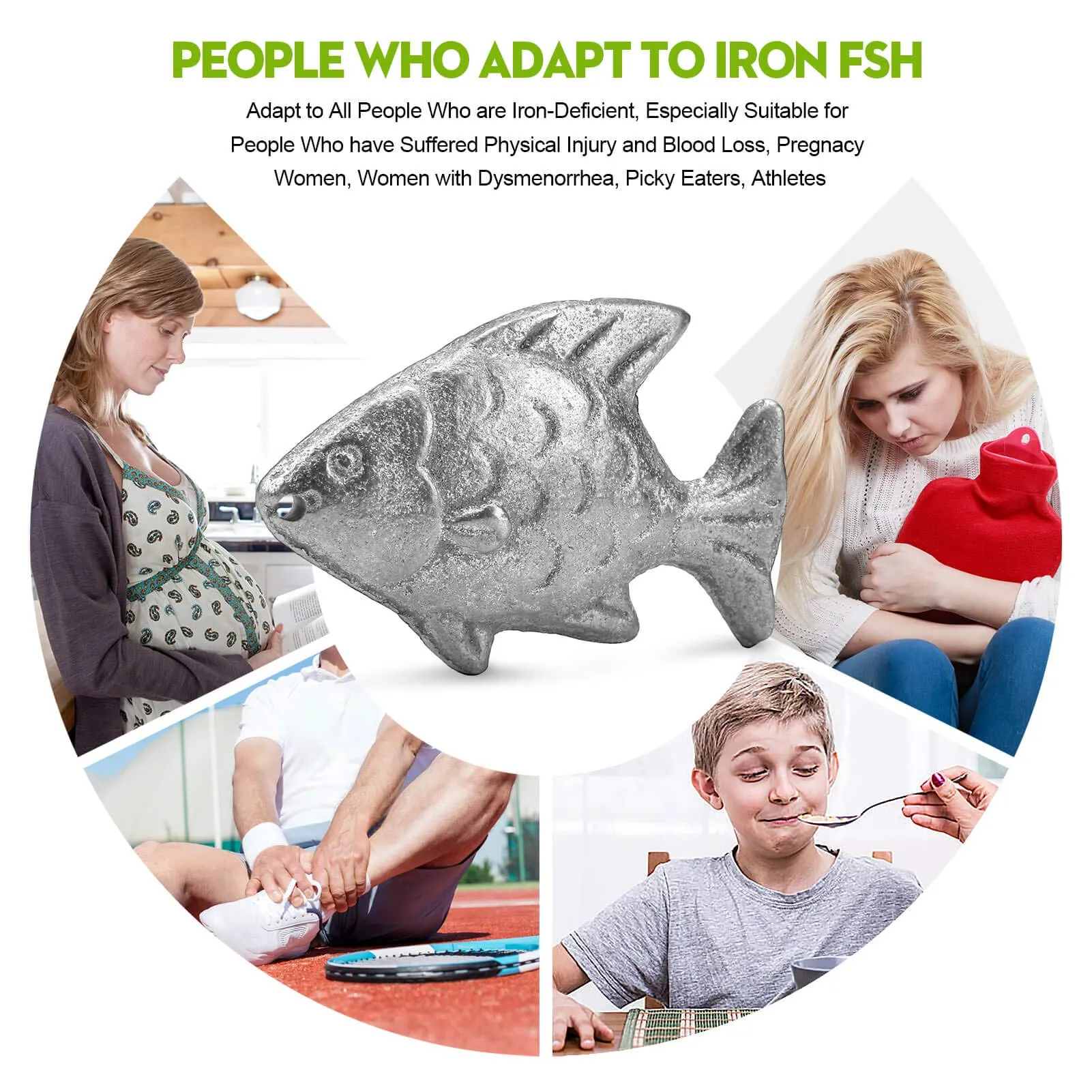 Godboat Iron Fish Cooking Tool to Add Original Iron Supplement to Food and Water, Iron Supplement Tool for Iron Deficiency Vegetarians, Pregnant Women and Children