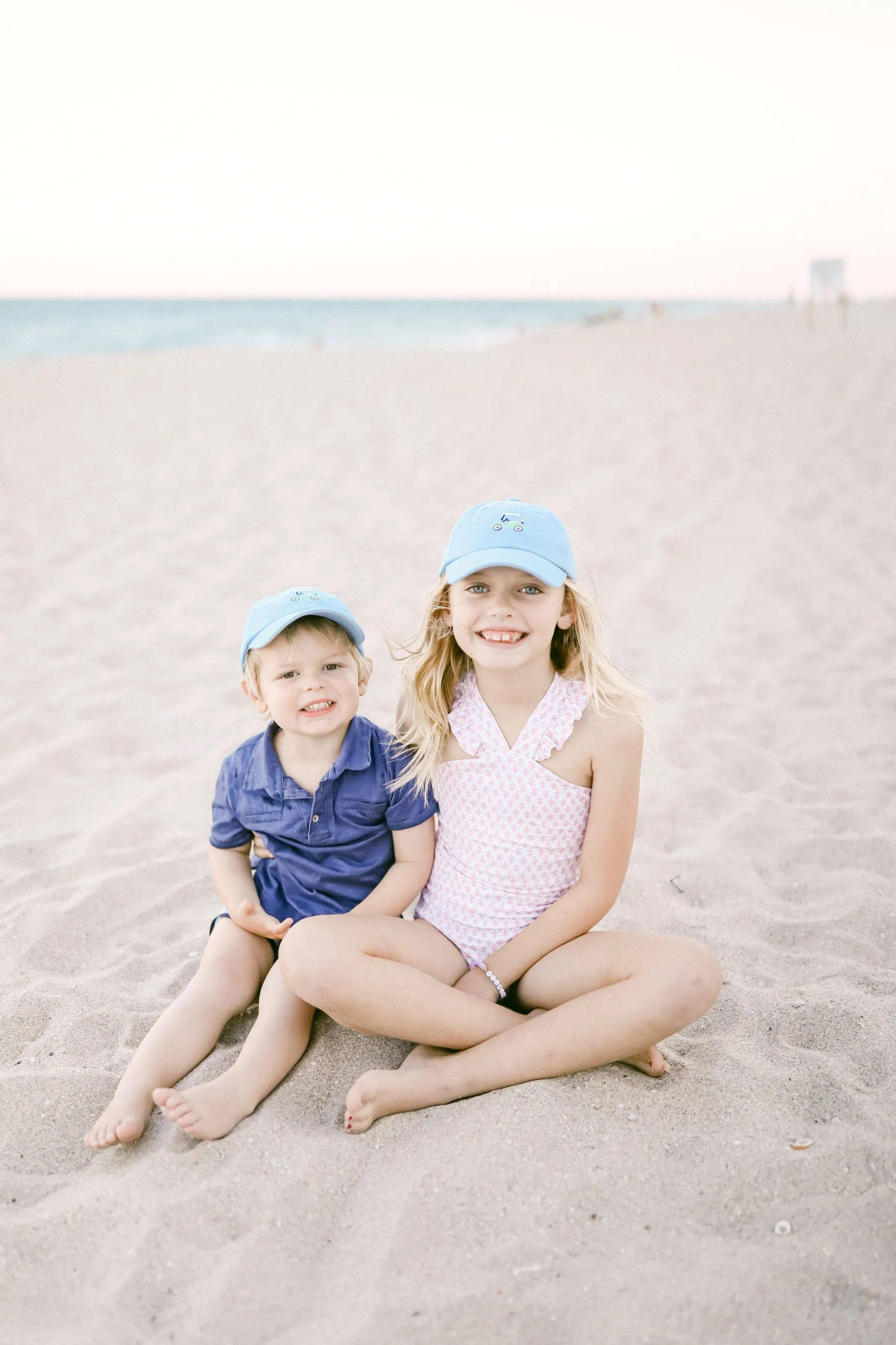 Golf Cart Bow Baseball Hat (girls)