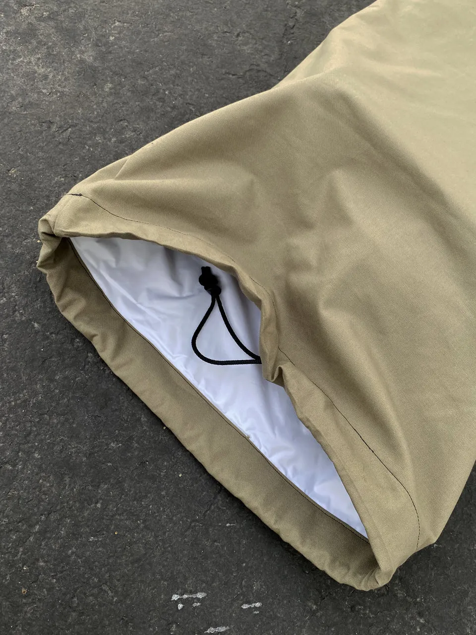 Green Fuz | Army - Short/Mid/Round Canvas Board Bag | 5'6