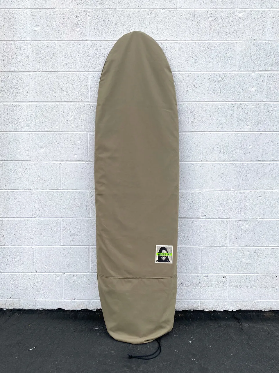 Green Fuz | Army - Short/Mid/Round Canvas Board Bag | 5'6