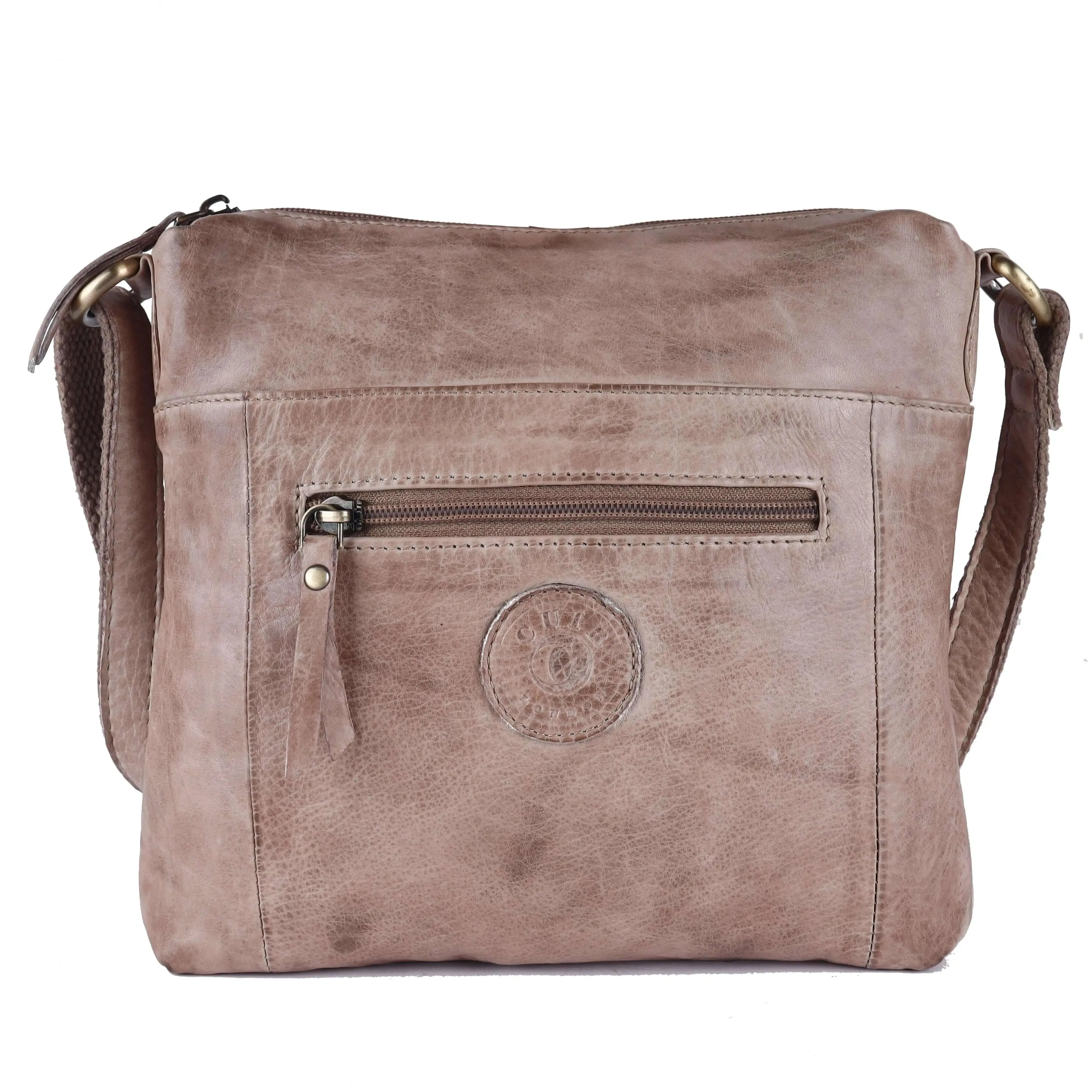 Grey Shoulder Bag Messenger Bag