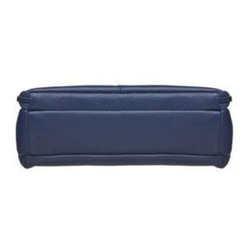 GTM Original Indigo RFID Lined Clutch with built in wallet