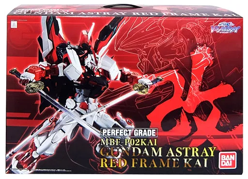 Gundam 1/60 PG Seed Astray MBF-P02KAI Astray Red Frame Kai (Coating Frame/Mechanical Clear) Model Kit Exclusive