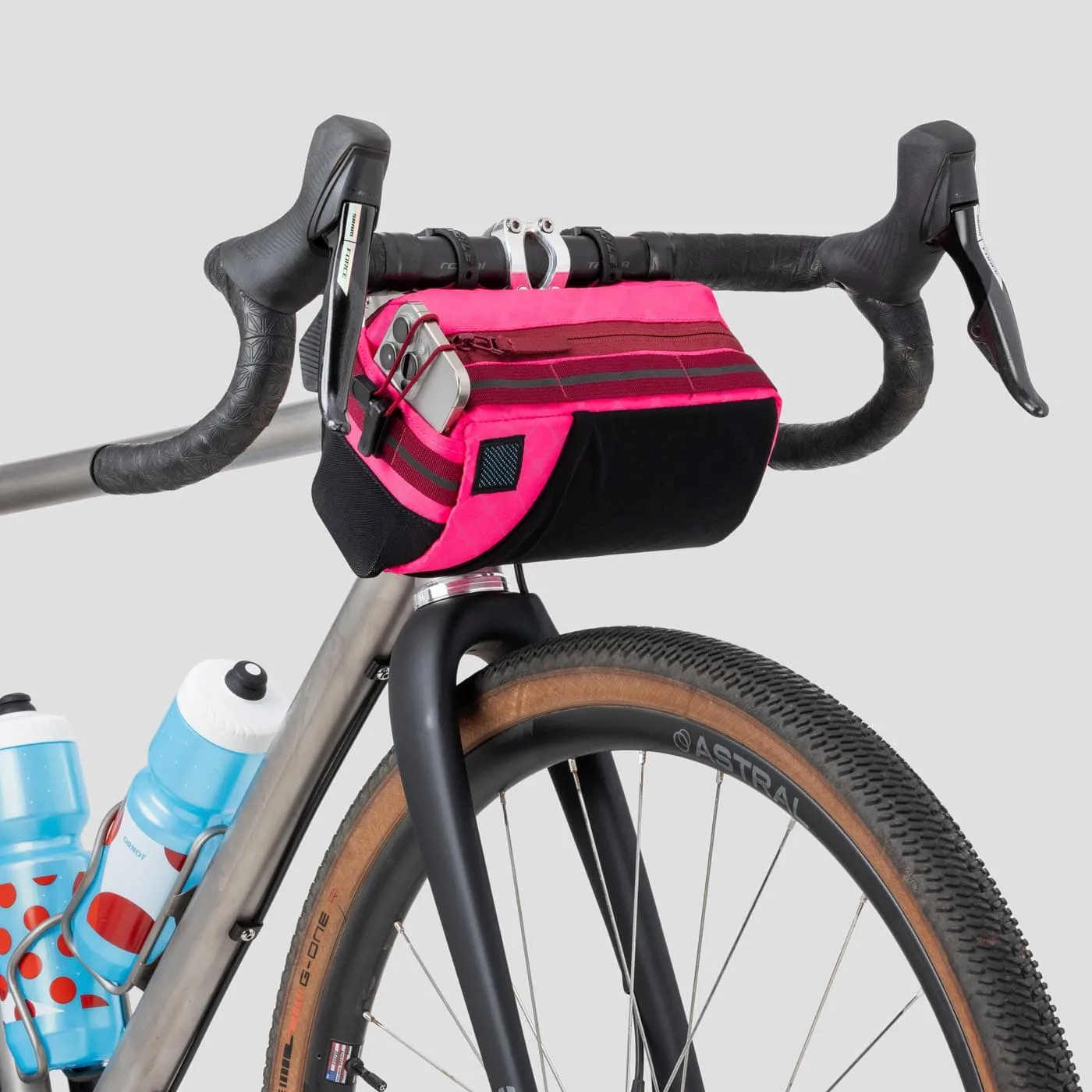 Handlebar Bag - ECOPAK Flamingo