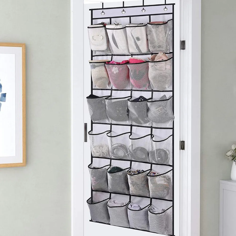 Hanging Divider Storage Bag (24 Pockets, 150*55 cm)