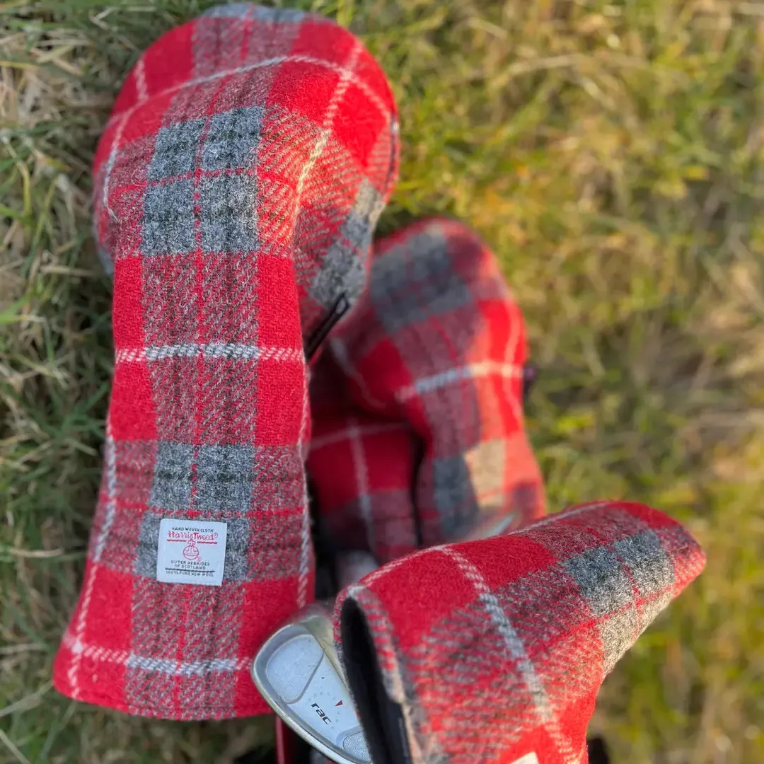 Headcovers & Putter Cover Set in Harris Tweed®