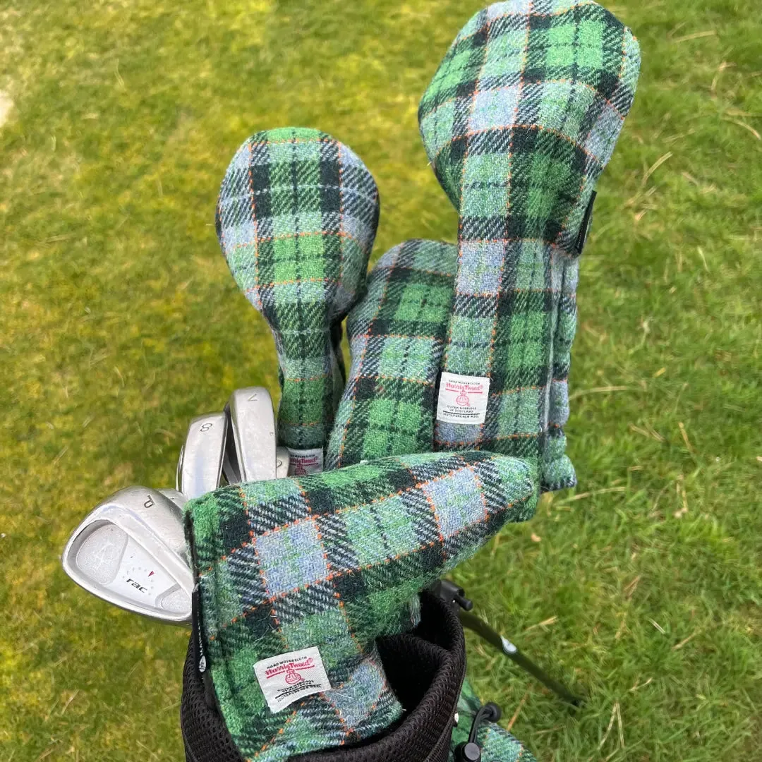 Headcovers & Putter Cover Set in Harris Tweed®