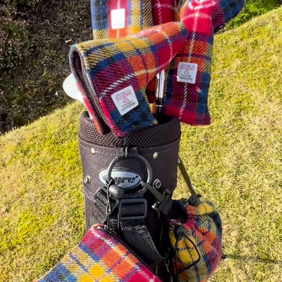 Headcovers & Putter Cover Set in Harris Tweed®