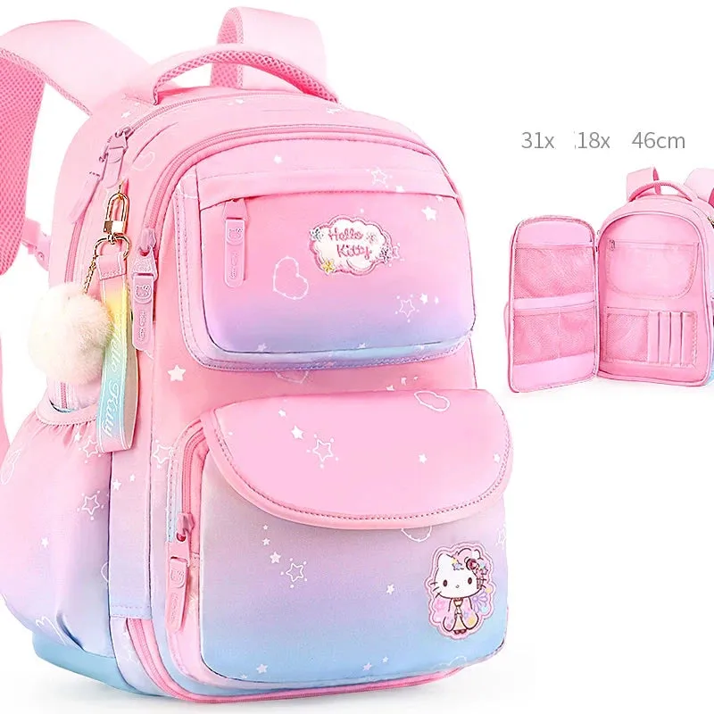 Hello Kitty Super Lightweight School Bag for Elementary Students