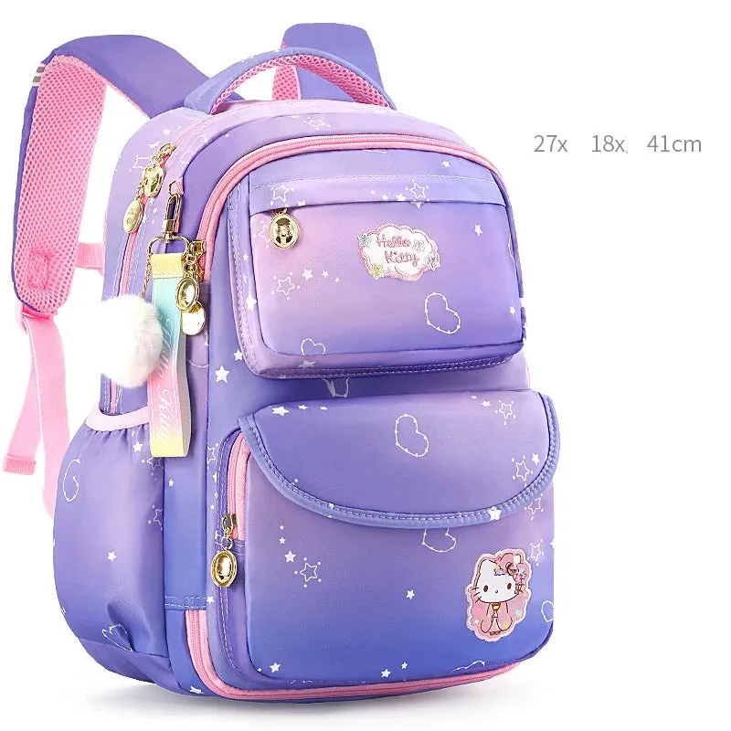 Hello Kitty Super Lightweight School Bag for Elementary Students