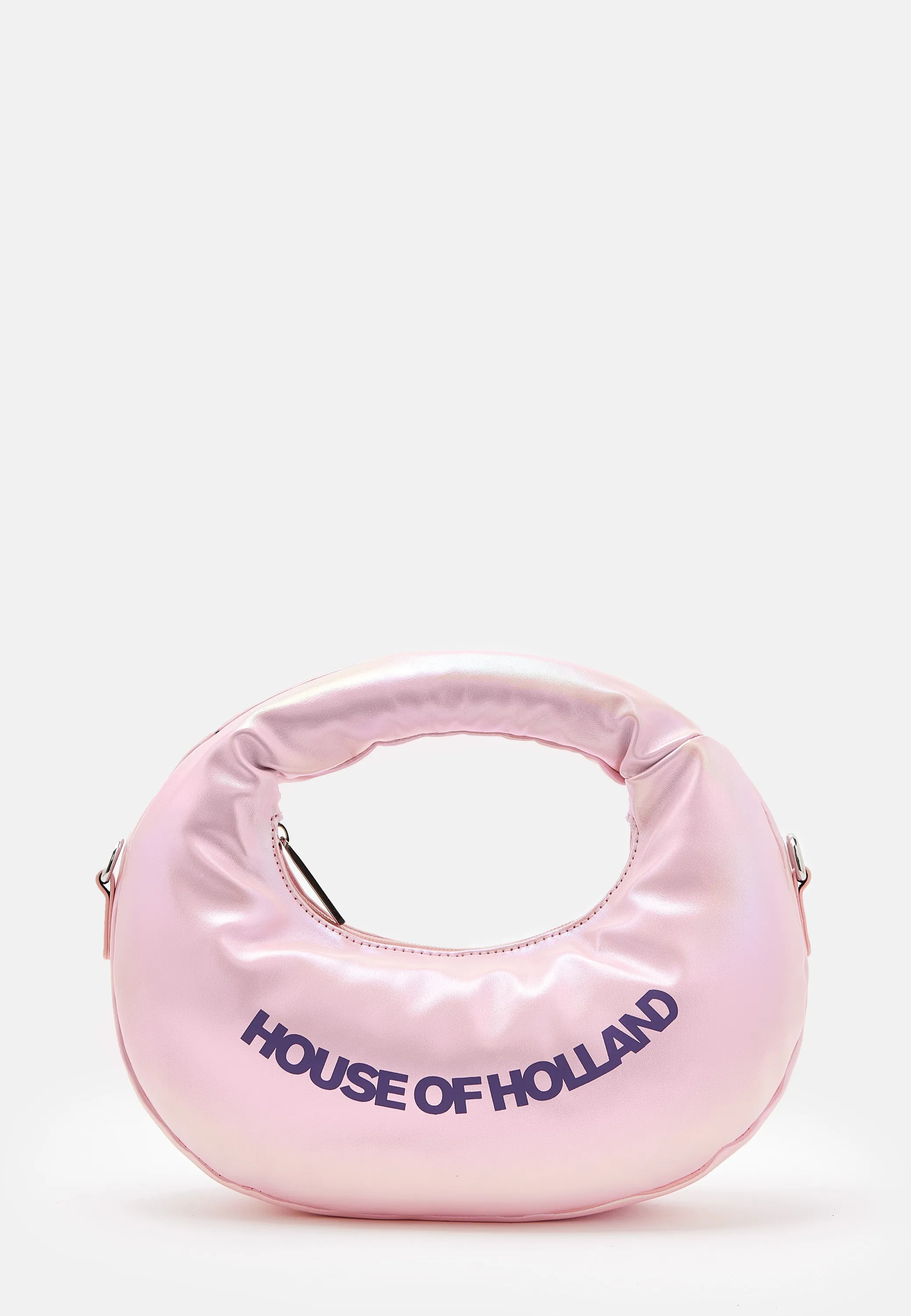 House Of Holland Pink Cloud Crossbody Bag