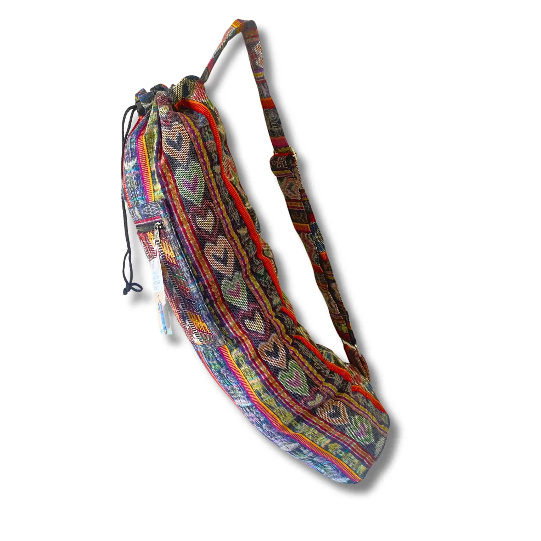 Huipil Embroidered Yoga Bag (Assorted) - Guatemala