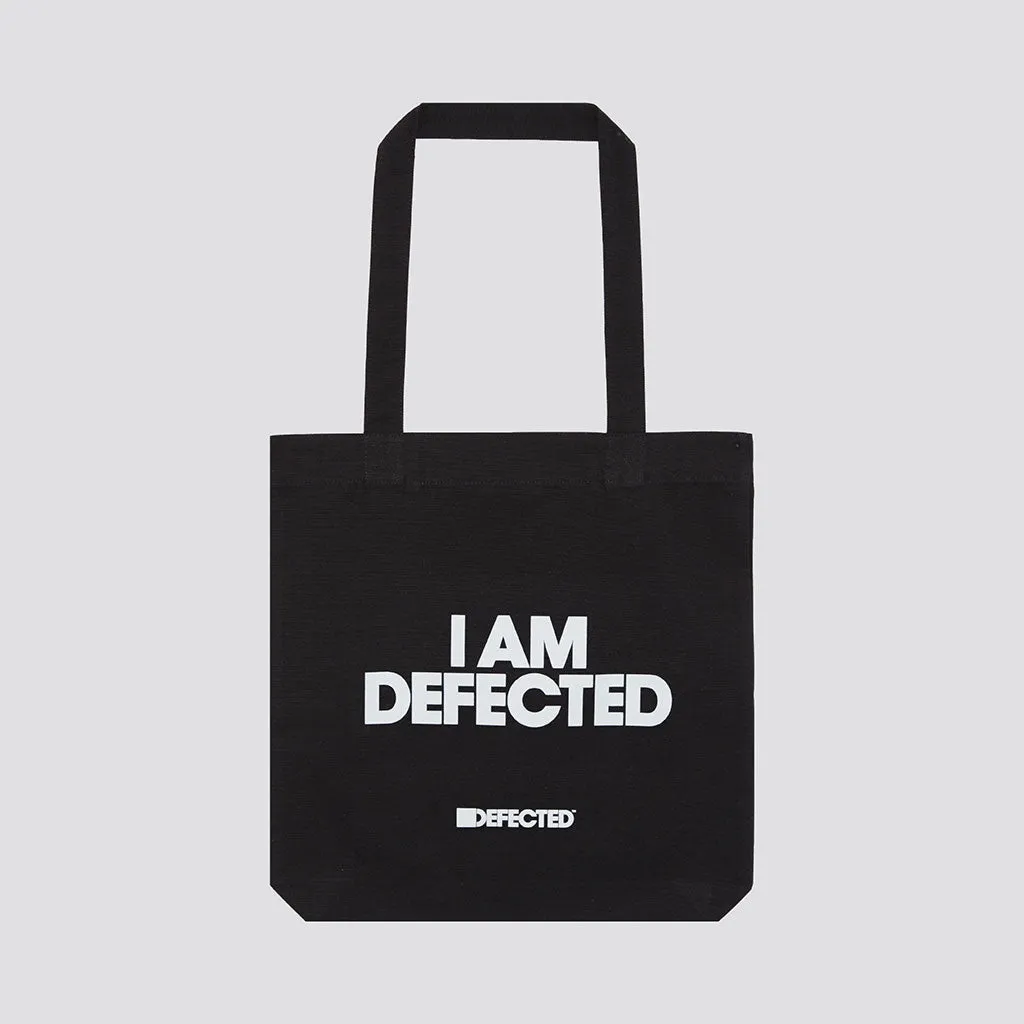 I Am Defected Canvas Shopper