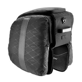 IBERA Bike MIK Trunk Bag Expandable Quick-Release Commuter Rear Seat Bag (Compatible with MIK Racks Only) | IB-BA25