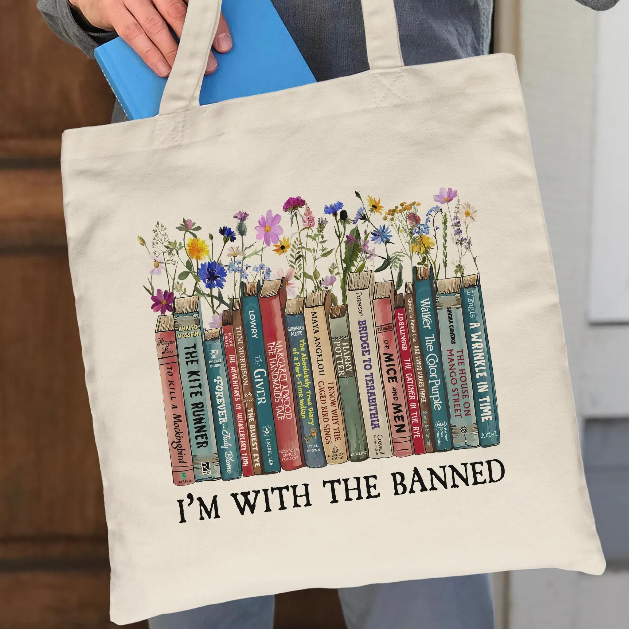 I'm With The Banned Book Lovers Gift TBW543