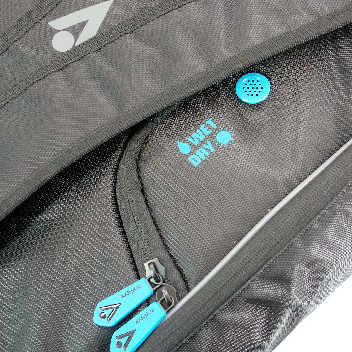 Karakal Pro Tour 2.1 Competition 9 Racket Bag Blue Trim