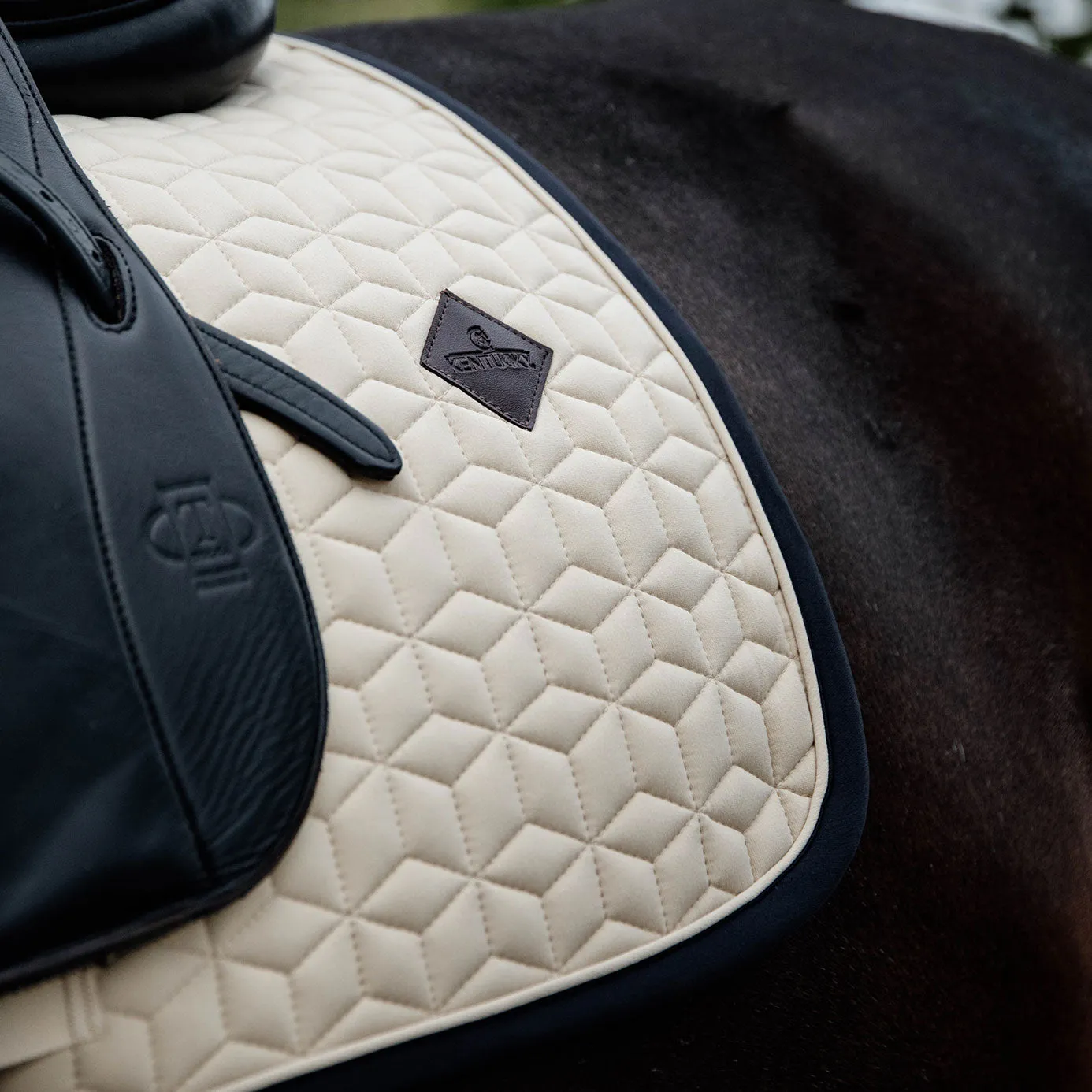 Kentucky Horsewear Softshell Dressage Saddle Cloth - Beige