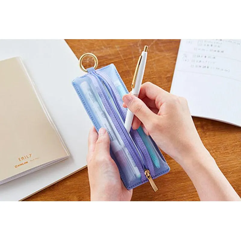 KINGJIM x EMILY SLIM PENS BAG ( SIX COLOR 1 SET) EY2190