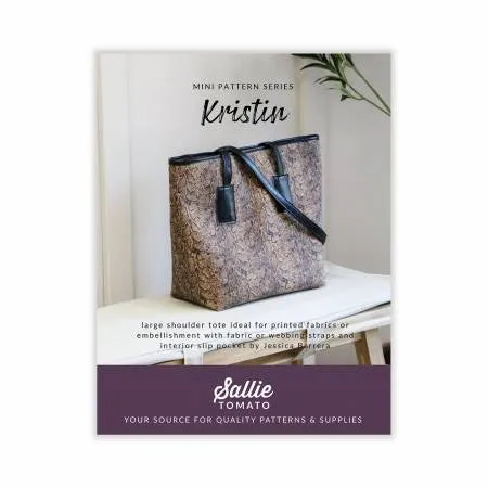 Kristin Paper Tote Pattern by Sallie Tomato