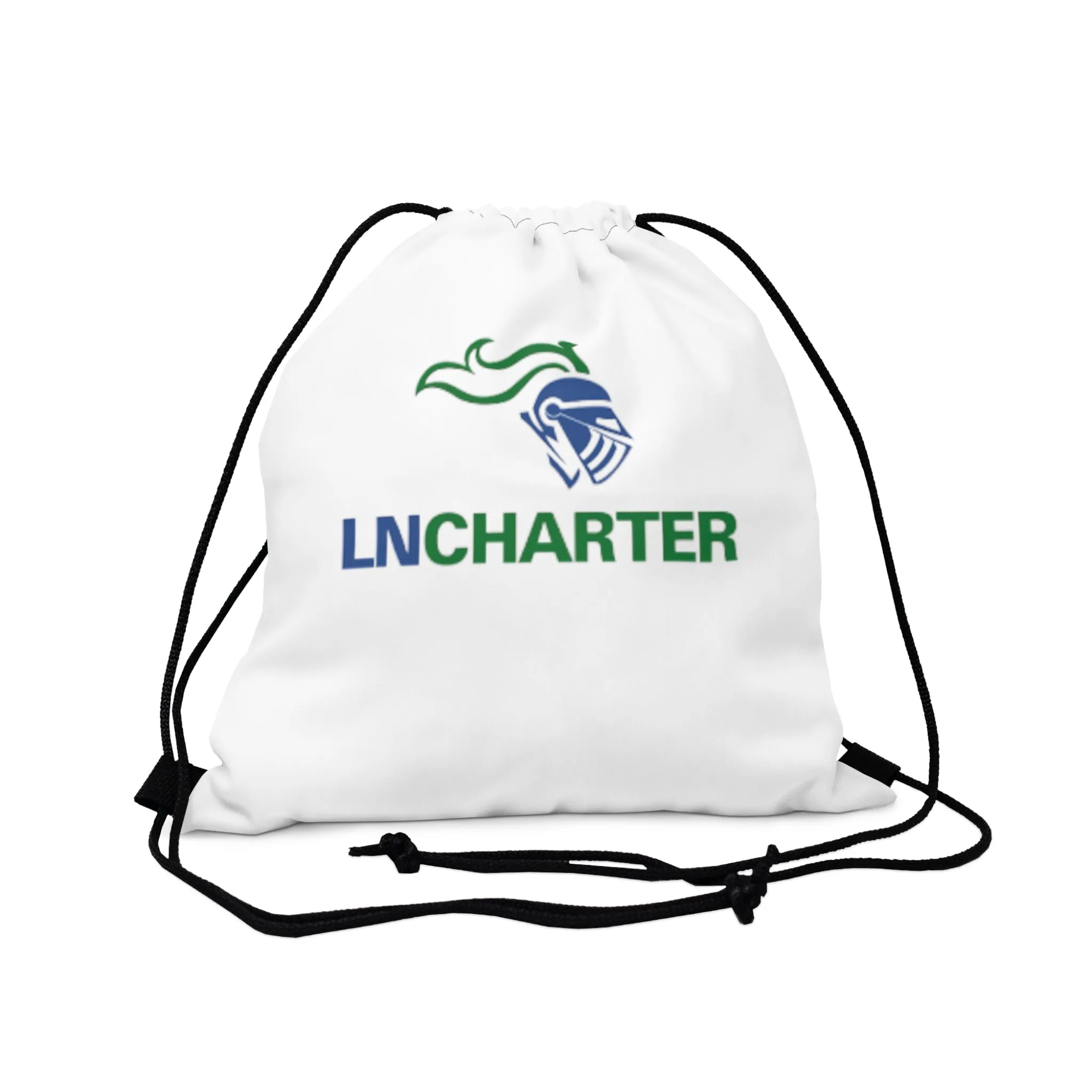 Lake Norman Charter School Outdoor Drawstring Bag