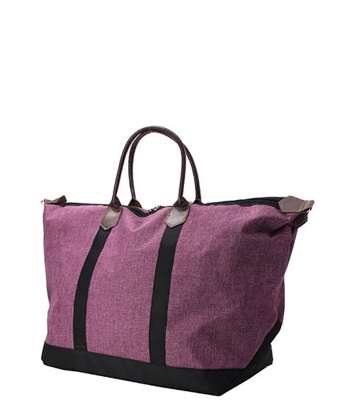 Large Canvas Travel Tote Bag