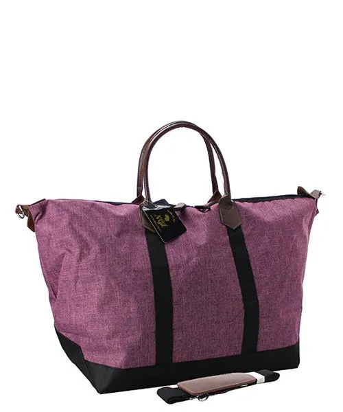 Large Canvas Travel Tote Bag