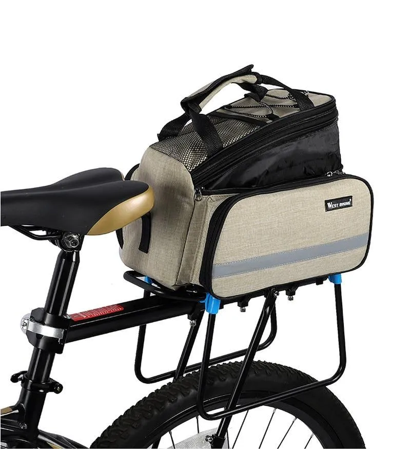 Large Capacity Rainproof Bicycle Rear Rack Bag