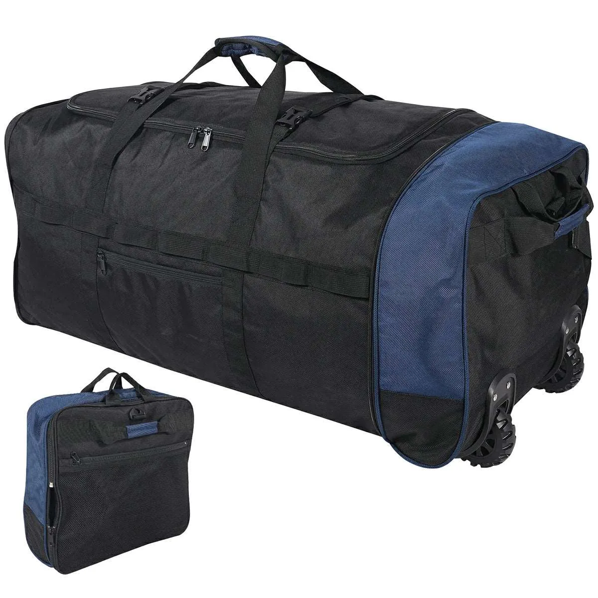 Large Duffle Bag with Wheels and Backpack Straps 100/120/140L