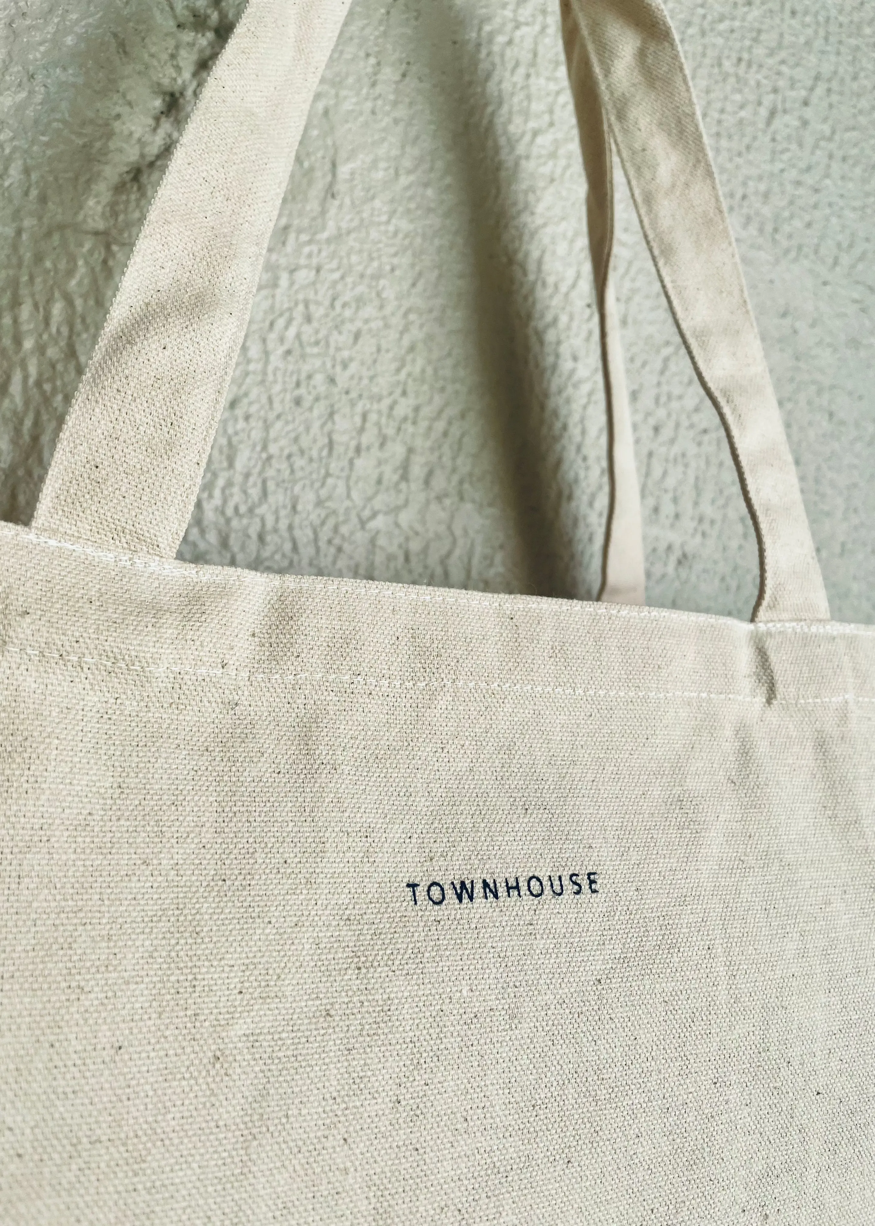 Large Tote Bag — ECRU — ROSA ET AL Townhouse