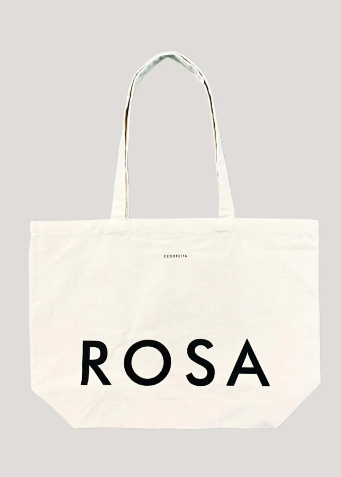 Large Tote Bag — ECRU — ROSA ET AL Townhouse