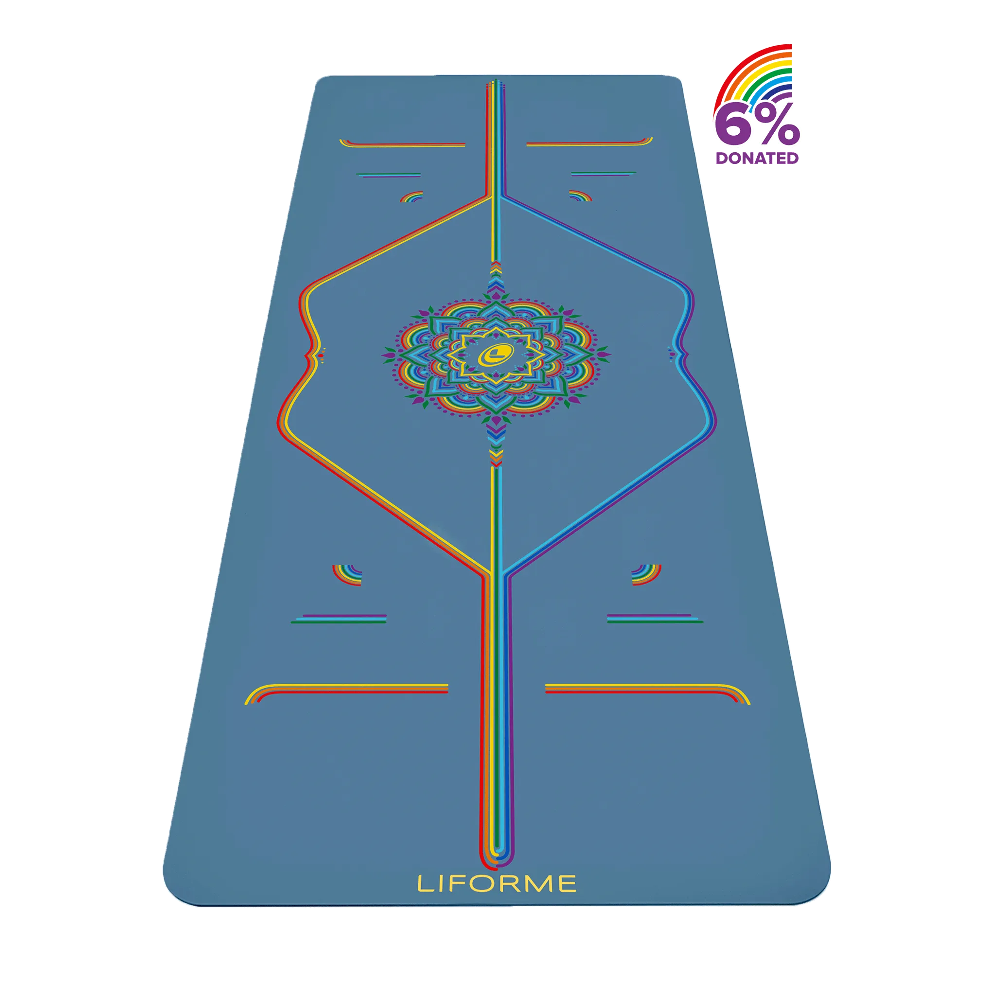 Liforme Rainbow Yoga Mat