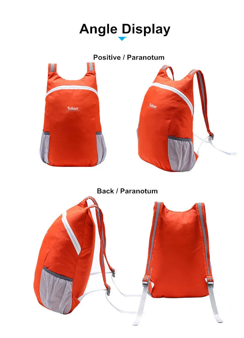 Lightweight Nylon Foldable Backpack Waterproof