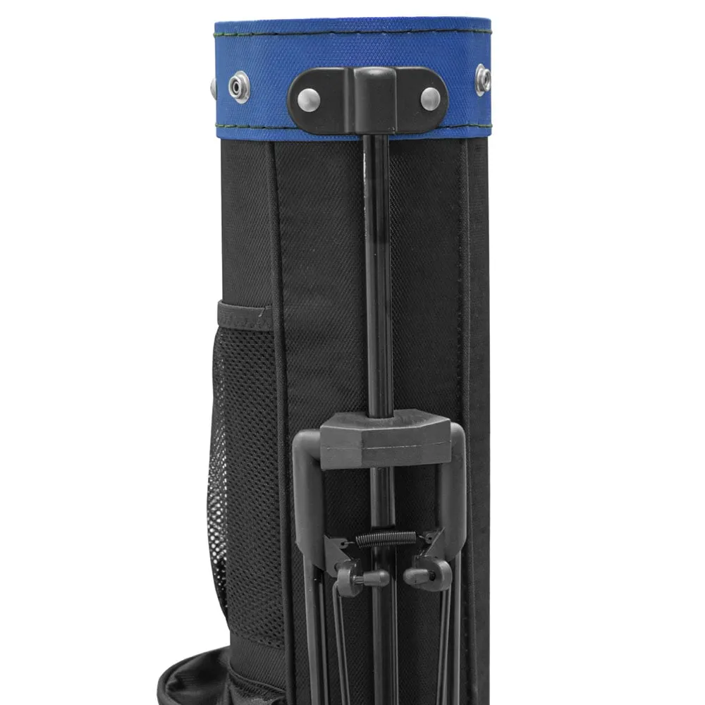 Longridge 5 Inch Travelite Stand Bag  - Black/Navy