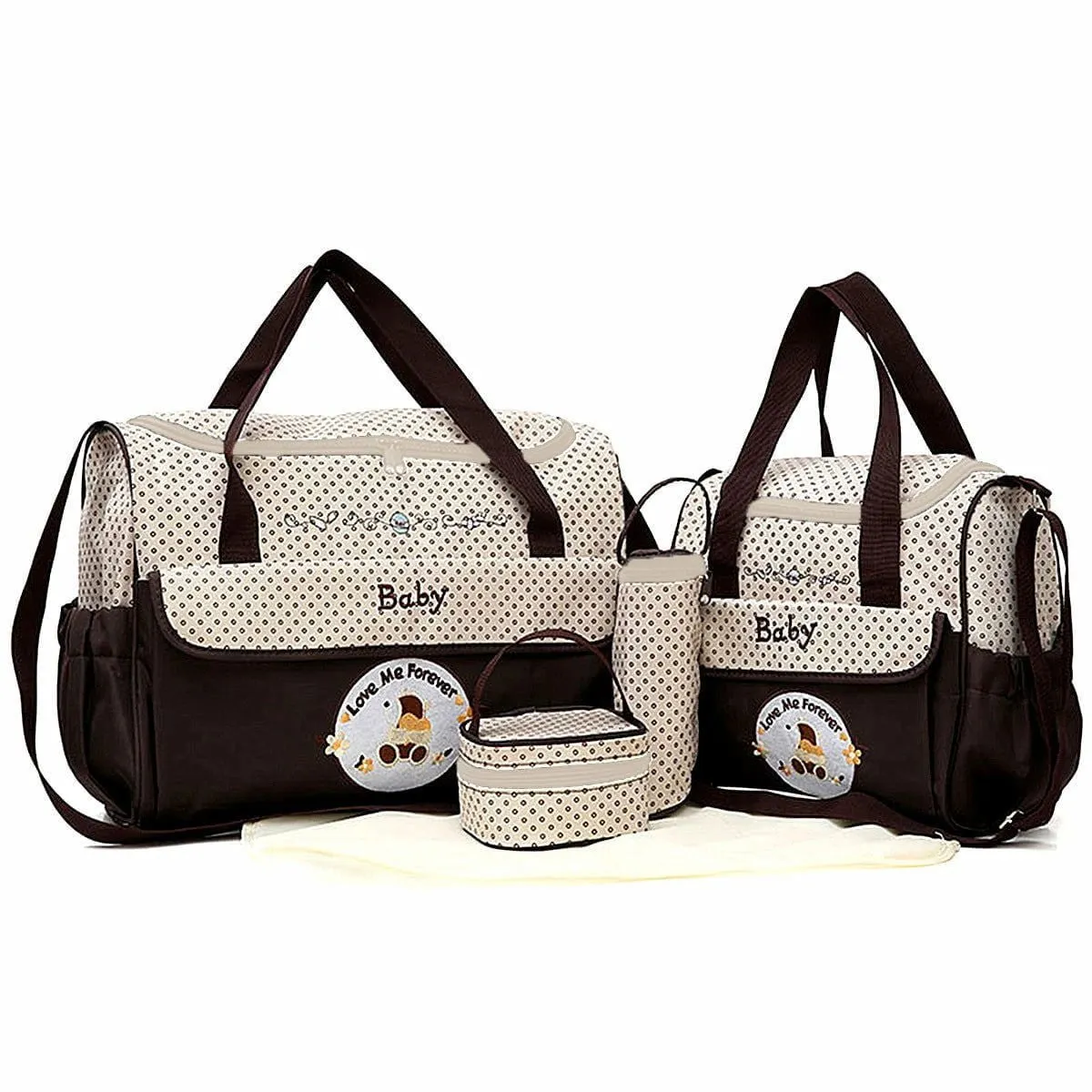 LovelyRLovely Five-piece Mommy Baby Bag Set