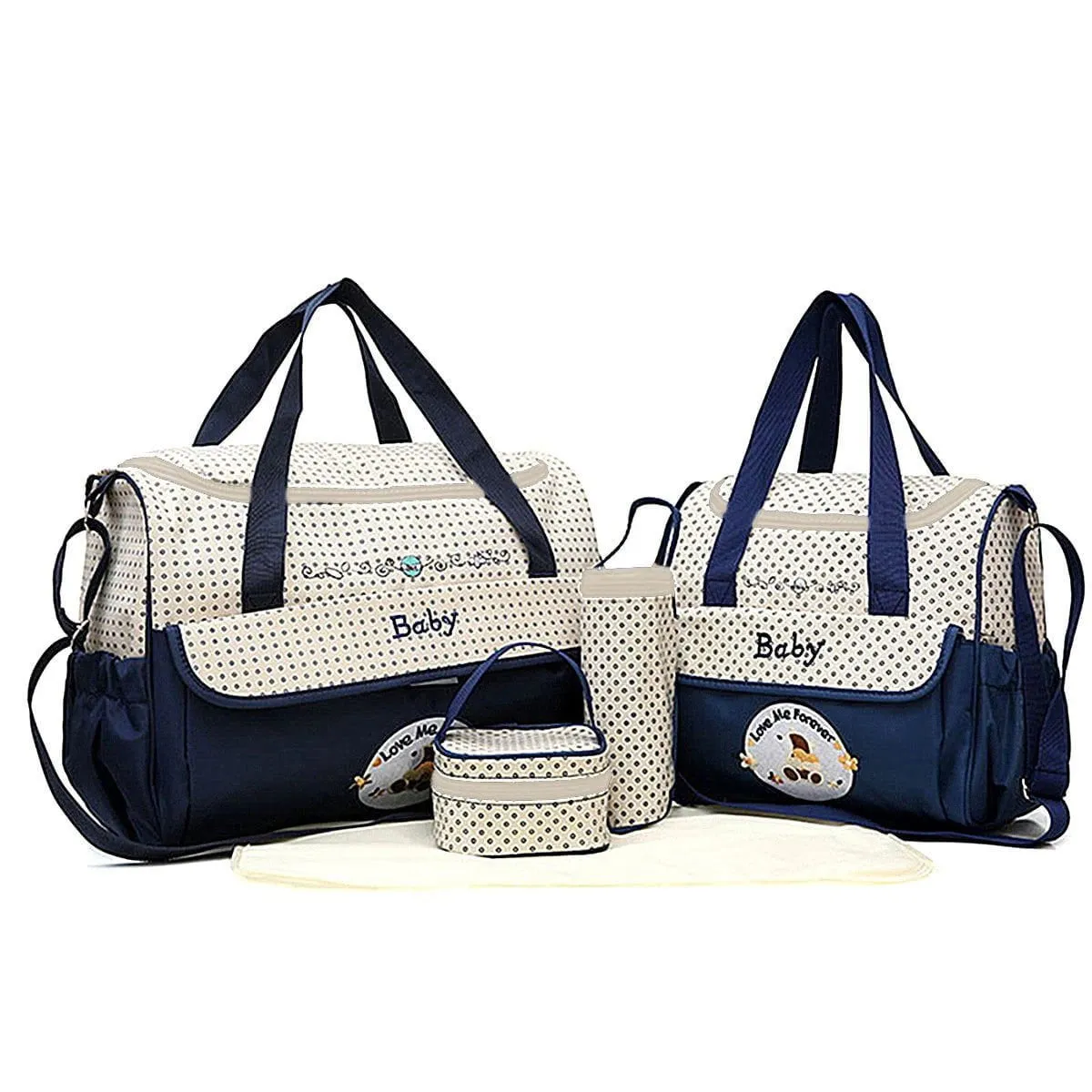 LovelyRLovely Five-piece Mommy Baby Bag Set