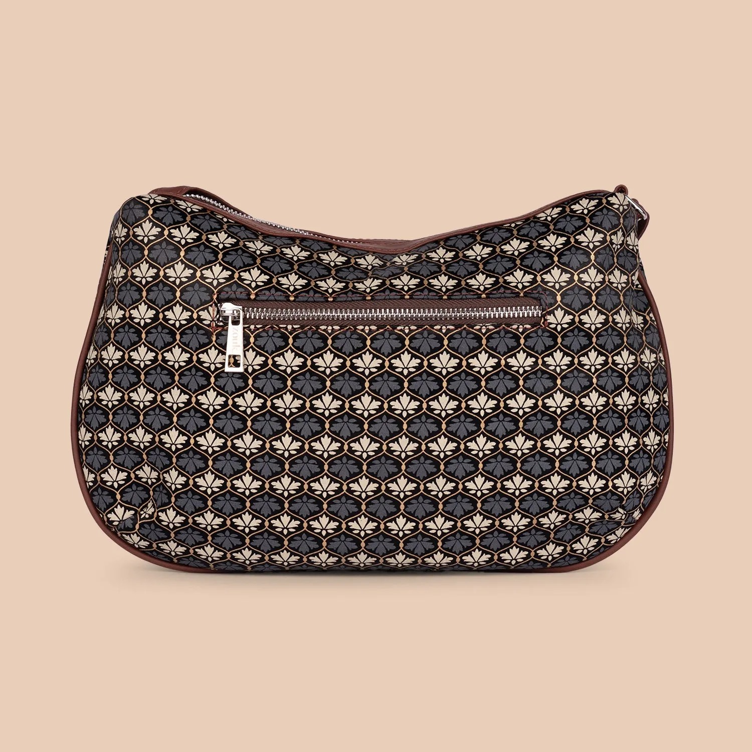 Lucknow Bidri Structured Shoulder Bag