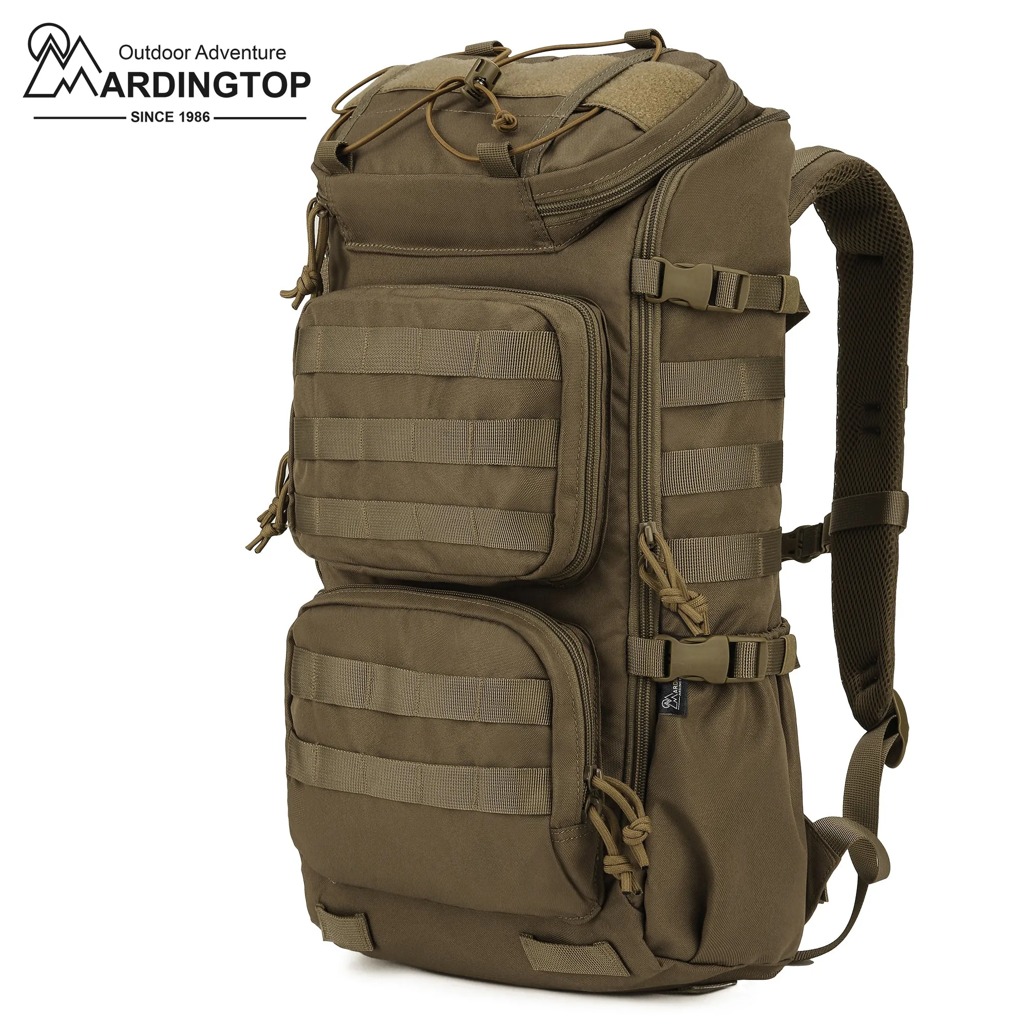 [M6347A] Mardingtop 28L Tactical Backpacks Molle Daypacks for Hiking Military