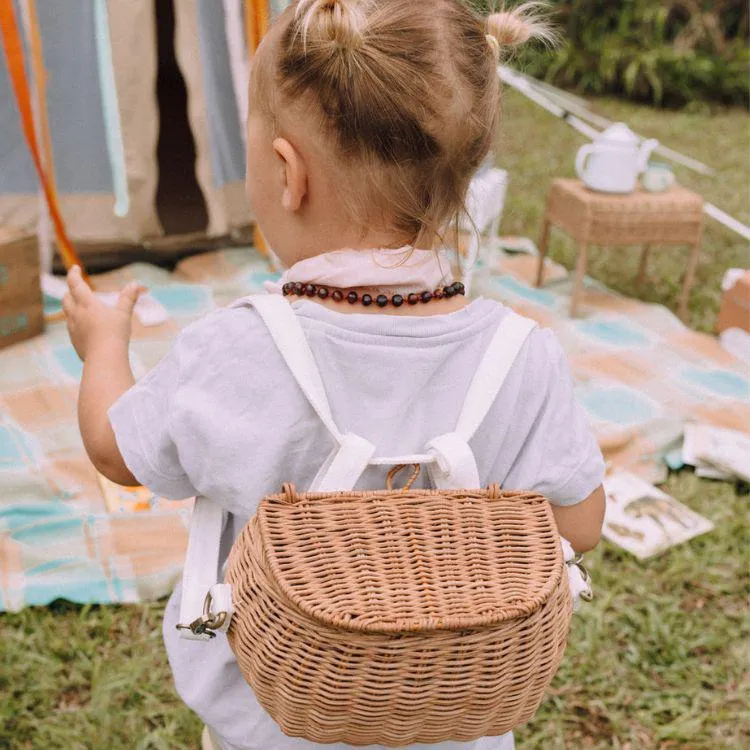 Mini Chari Rattan Bag