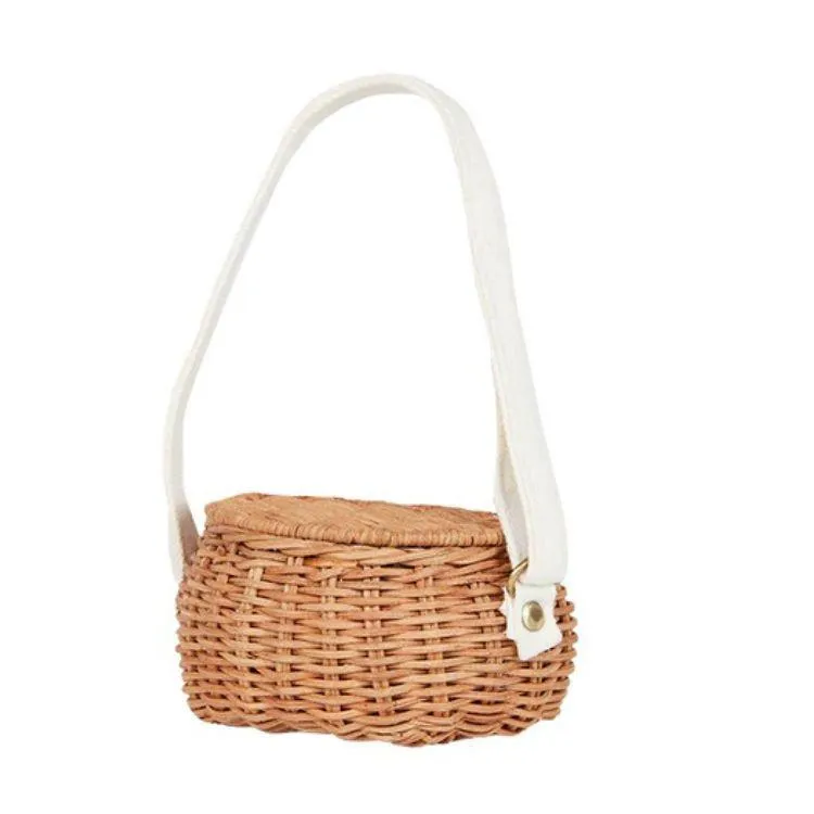 Mini Chari Rattan Bag