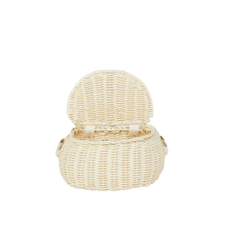 Mini Chari Rattan Bag