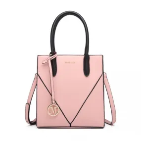 Miss Lulu Pink Cross Body Bag - Stylish & Durable Soft Leather Handbag for Women