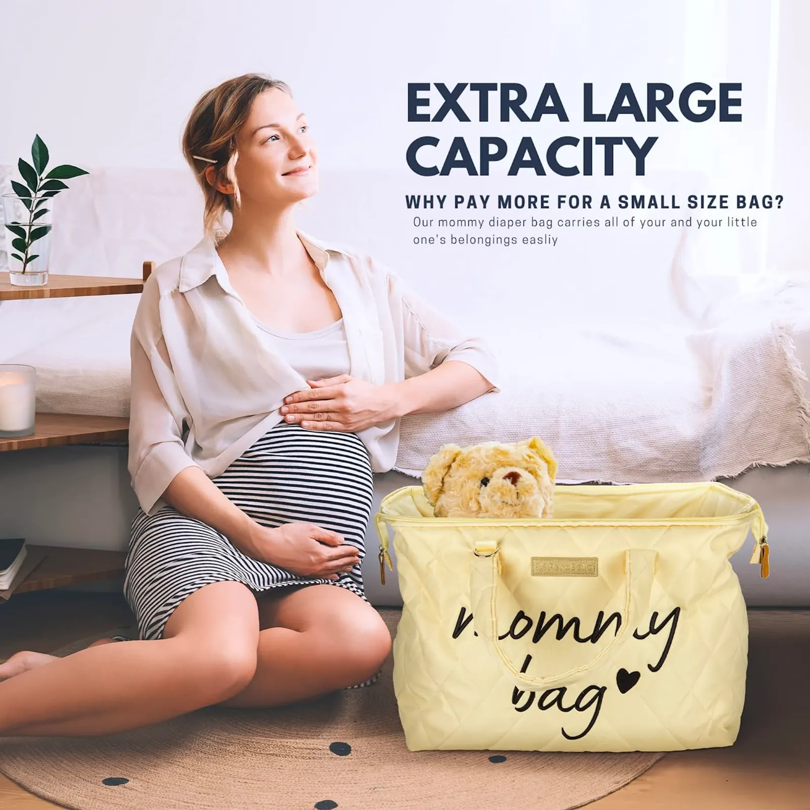 Mommy Bag for Hospital - Beige