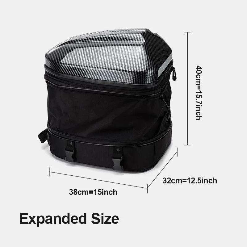 Motorcycle Tail Bag - Motorcycle Helmet Backpack  XYZCTEM®