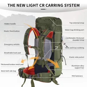 Naturehike 55L   5L Hiking Backpack