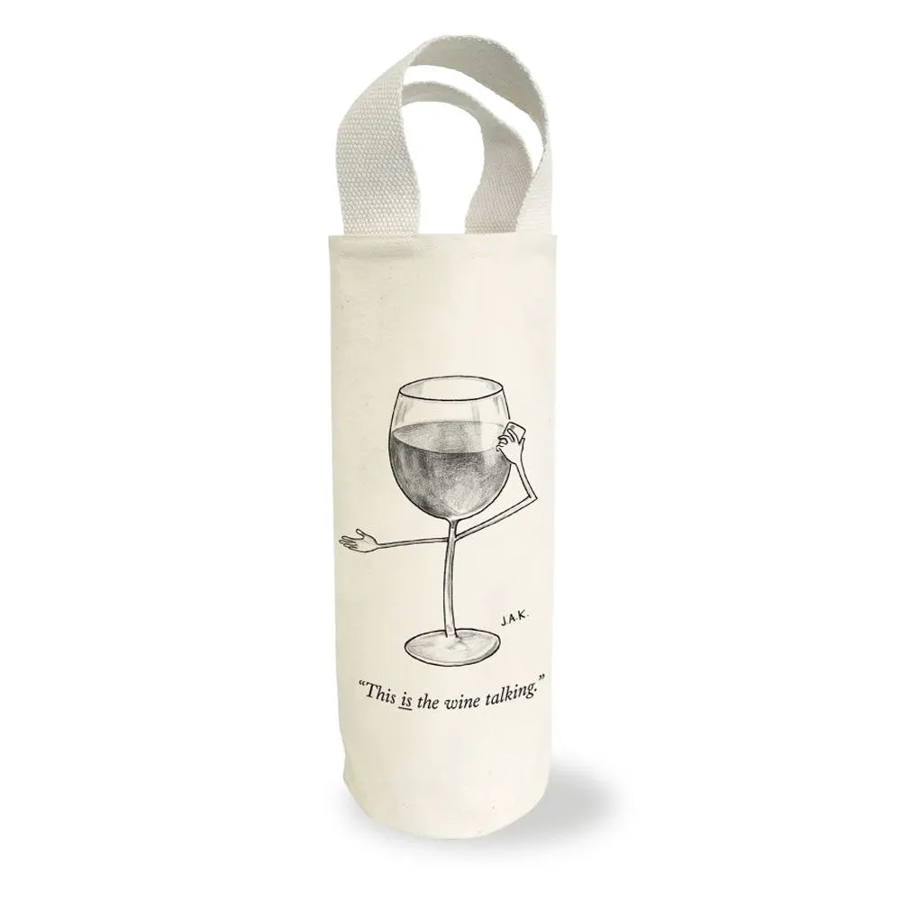 New Yorker Wine Tote - Wine Talking