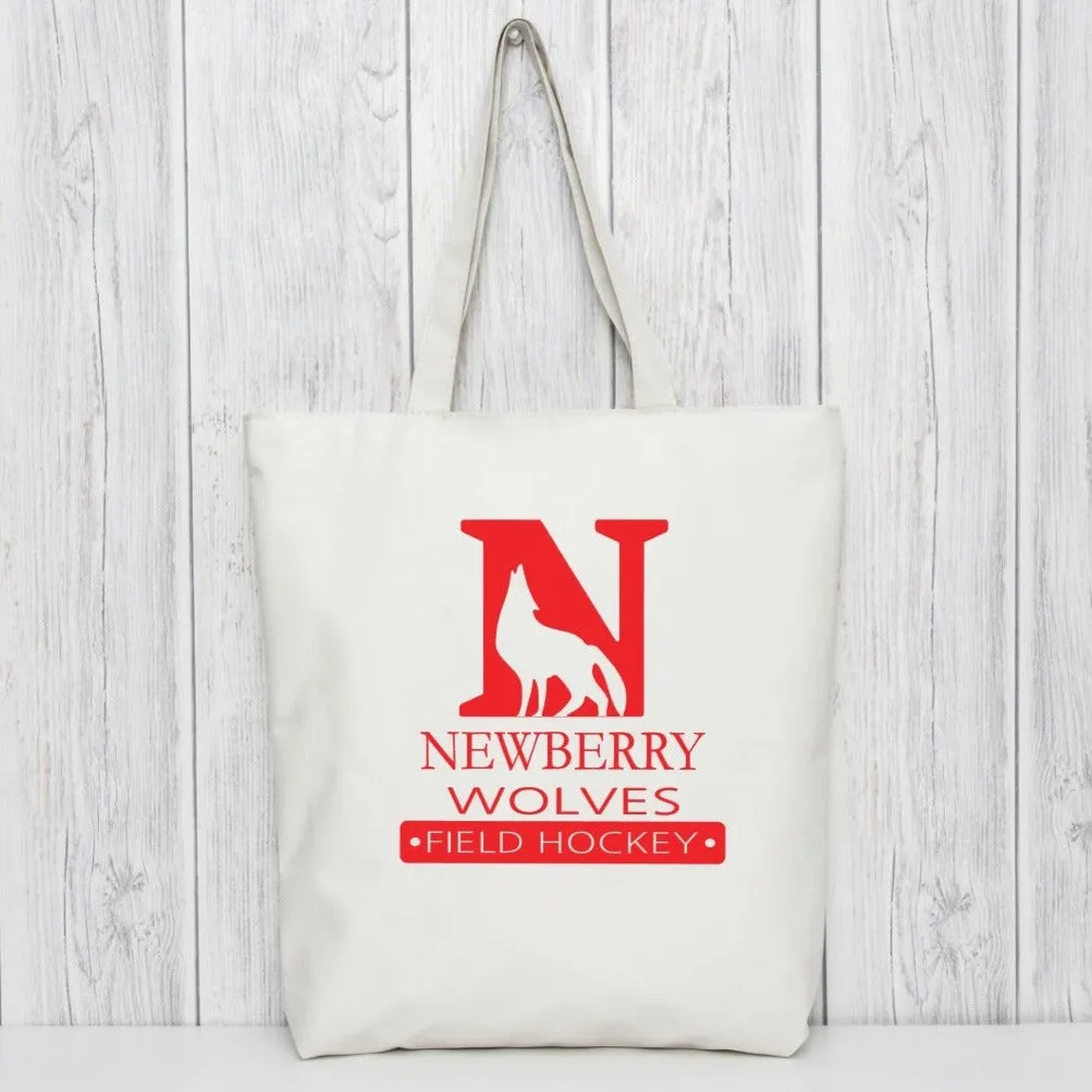 Newberry College Field Hockey - Canvas Tote Bags