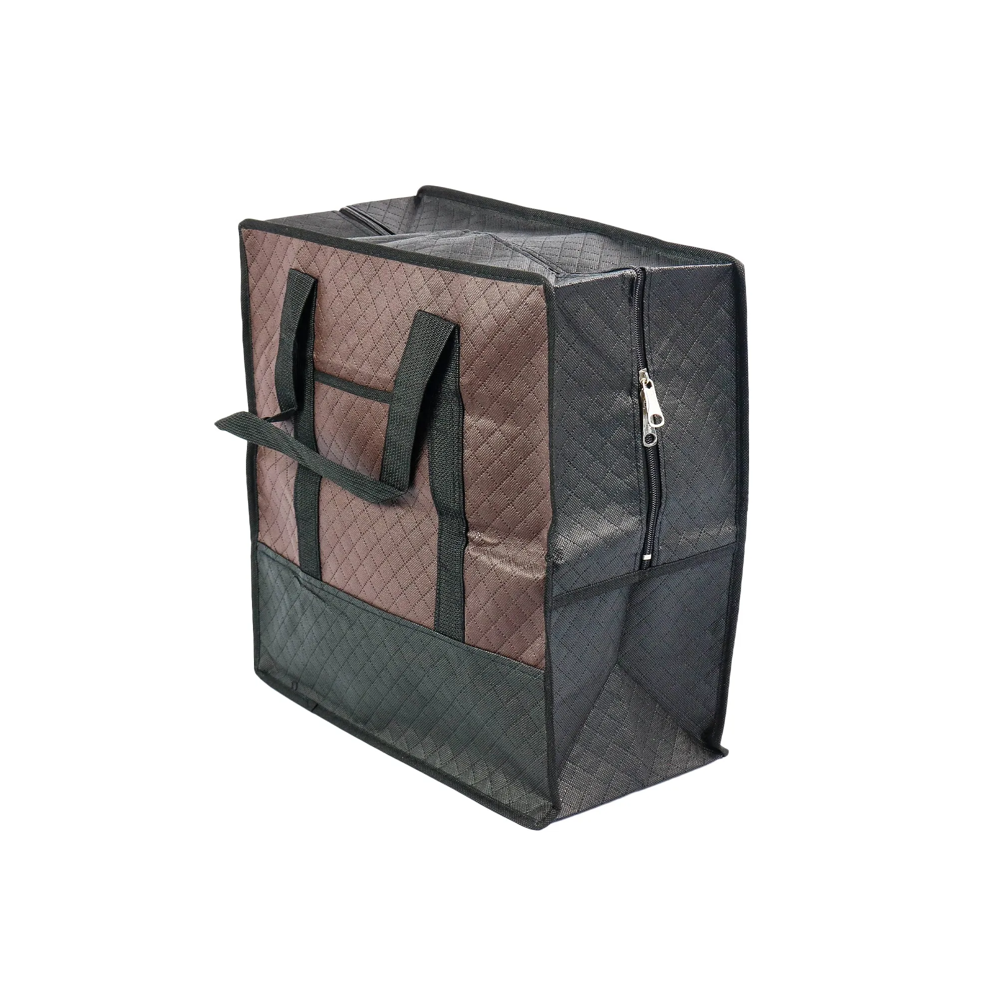 Non-Woven Fabric Shopper Bag 40cmx42cm Duffle Bag with Zip