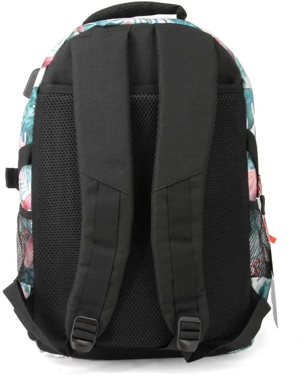 Oh My Pop! Flamenco Tropical-Running HS Backpack Casual Daypack, 44 cm